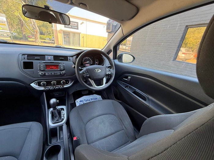 2012 Kia Rio S UB MY12 Deep Blue