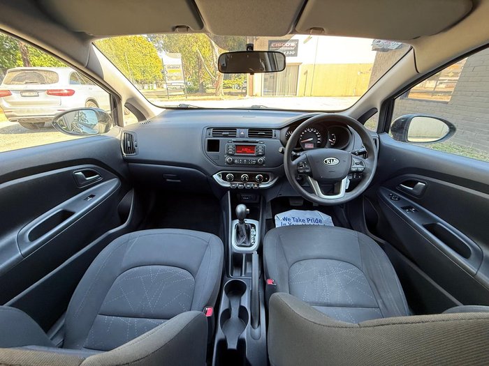 2012 Kia Rio S UB MY12 Deep Blue