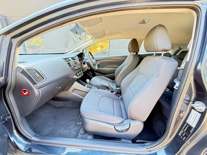 2012 Kia Rio S UB MY12 Deep Blue