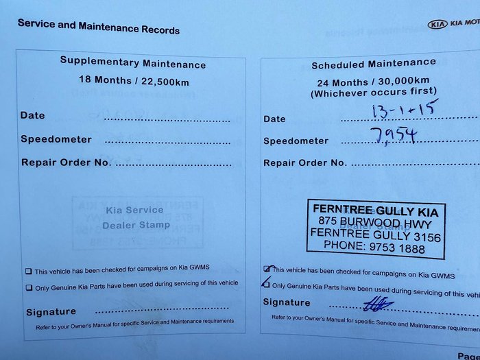 2012 Kia Rio S UB MY12 Deep Blue