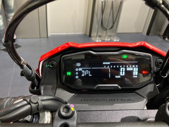 2025 Ducati Hypermotard 698 Mono Hypermotard Red