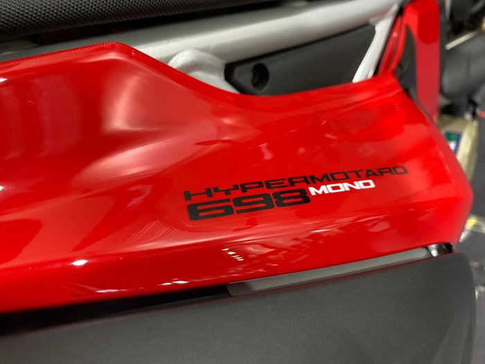 2025 Ducati Hypermotard 698 Mono Hypermotard Red