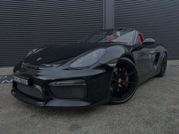 2016 Porsche Boxster Spyder