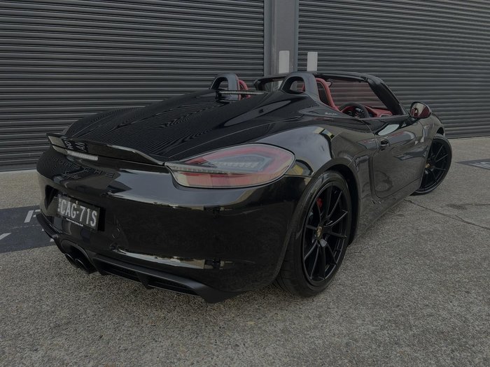 2016 Porsche Boxster Spyder