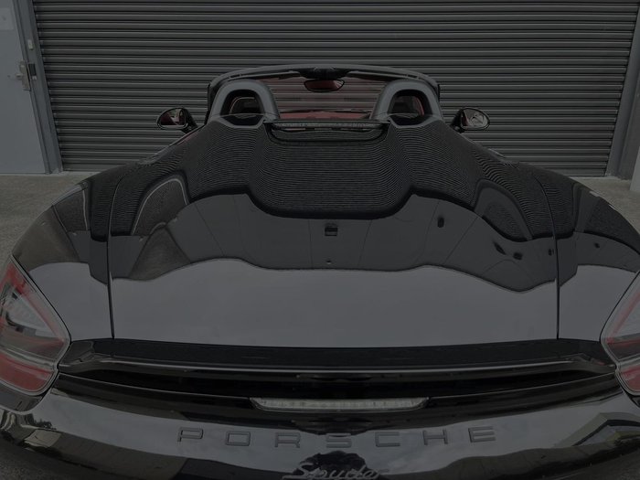 2016 Porsche Boxster Spyder