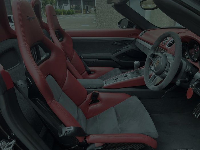 2016 Porsche Boxster Spyder