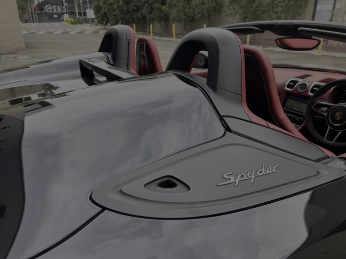 2016 Porsche Boxster Spyder