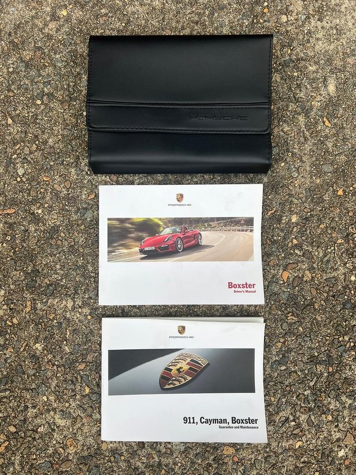 2016 Porsche Boxster Spyder