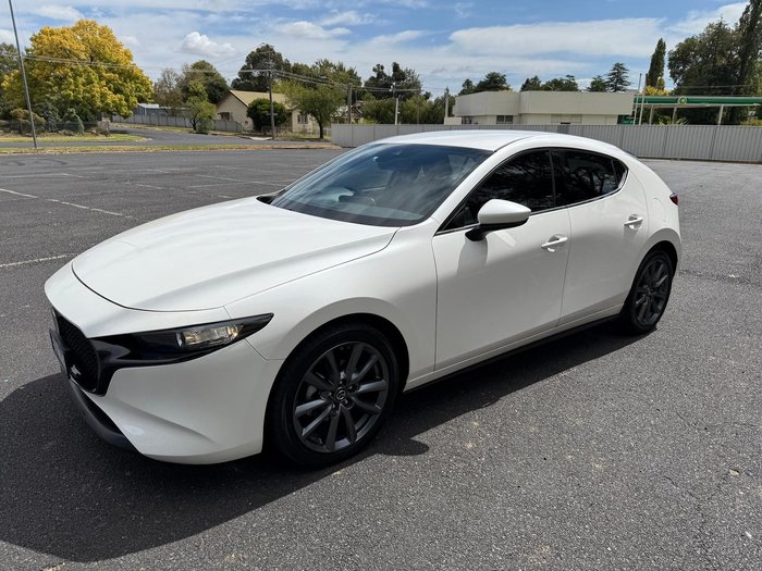 2022 Mazda 3 G20 Touring BP Series Snowflake White Pearl