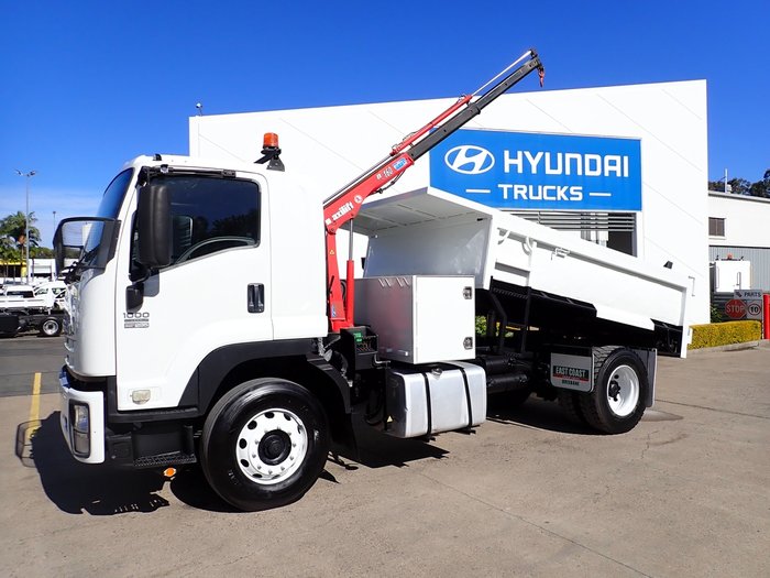 2009 ISUZU FVD 1000 WHITE