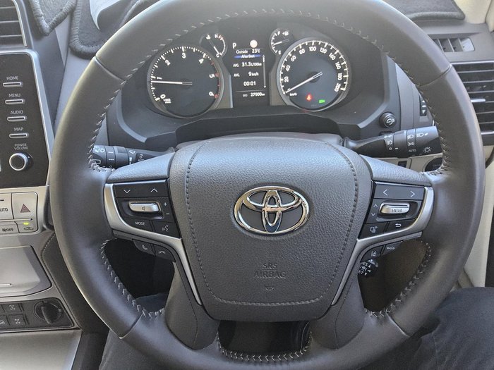 2023 Toyota Landcruiser Prado VX GDJ150R 4X4 Dual Range Crystal Pearl