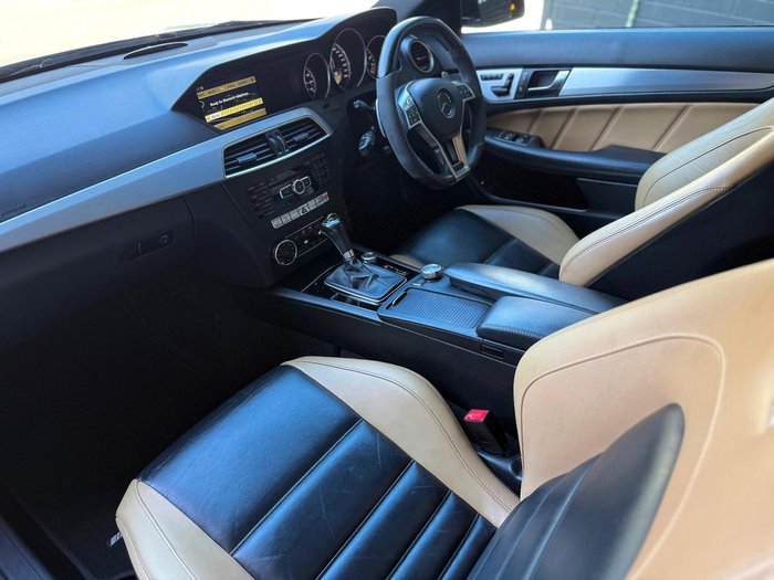 2012 Mercedes-Benz C-Class C63 AMG C204 MY12 Tenorite Grey