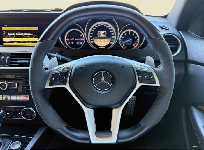 2012 Mercedes-Benz C-Class C63 AMG C204 MY12 Tenorite Grey
