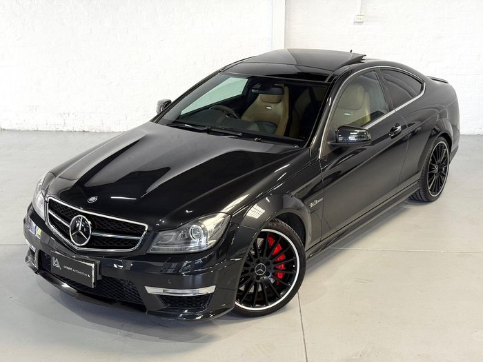 2012 Mercedes-Benz C-Class C63 AMG C204 MY12 Tenorite Grey