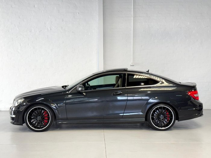 2012 Mercedes-Benz C-Class C63 AMG C204 MY12 Tenorite Grey