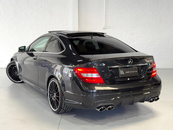 2012 Mercedes-Benz C-Class C63 AMG C204 MY12 Tenorite Grey