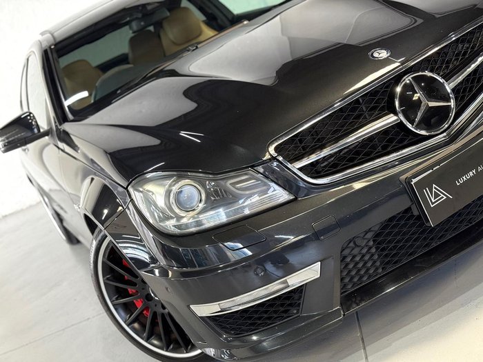 2012 Mercedes-Benz C-Class C63 AMG C204 MY12 Tenorite Grey
