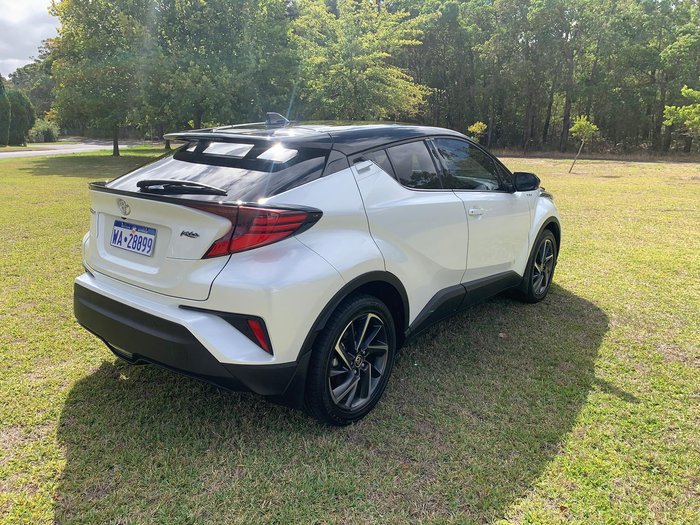 2022 Toyota C-HR Koba NGX10R Frosted White with Black Roof
