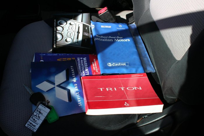 2009 Mitsubishi Triton GLX ML MY09 4x2 White