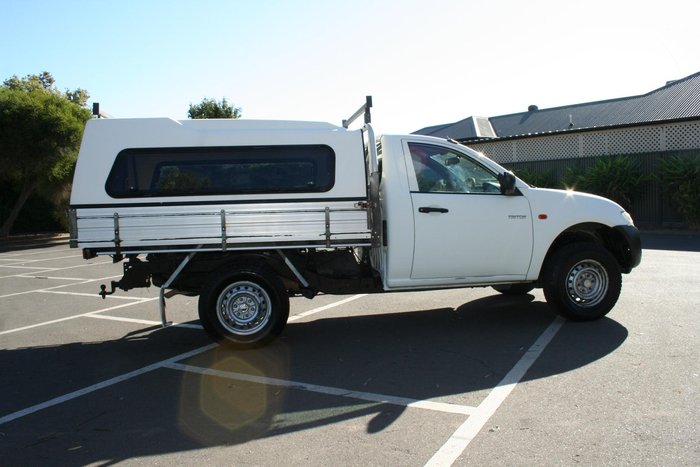 2009 Mitsubishi Triton GLX ML MY09 4x2 White