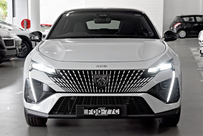 2024 Peugeot 408 GT Premium Hybrid P54 MY25 Okenite White