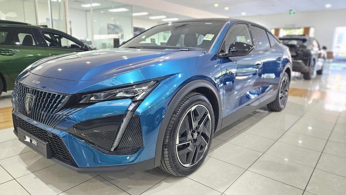 2025 Peugeot 408 GT Premium Hybrid P54 MY25 Obsession Blue