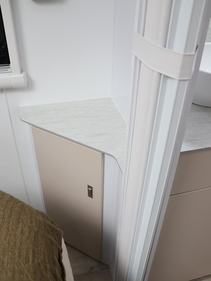 2025 Wonderland RV Rear Club Lounge Layout With Centre Bathroom