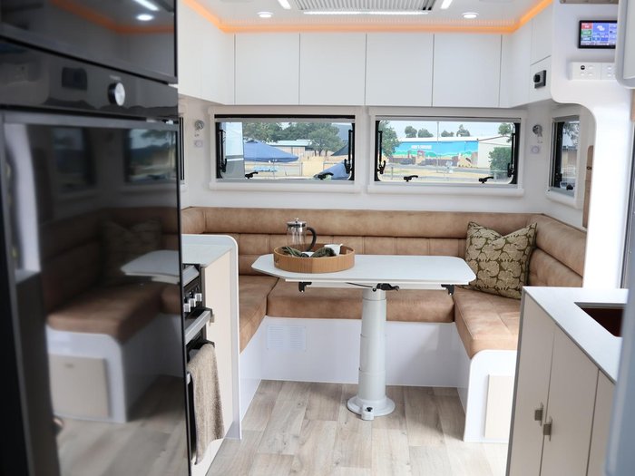 2025 Wonderland RV Rear Club Lounge Layout With Centre Bathroom