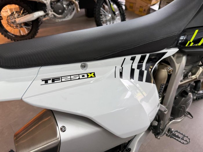 2024 Triumph TF 250-X Off Road White