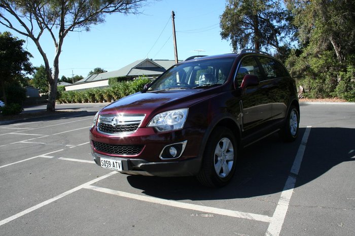 2012 Holden Captiva 5 CG Series II MY12 Moulan Rouge