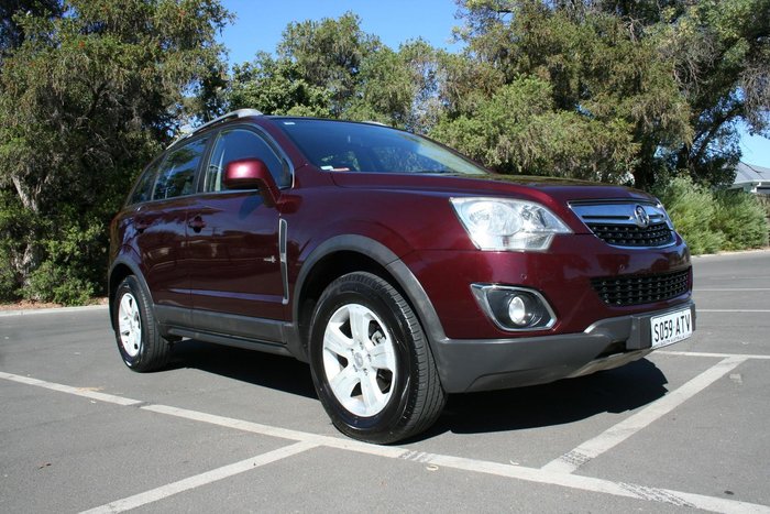 2012 Holden Captiva 5 CG Series II MY12 Moulan Rouge