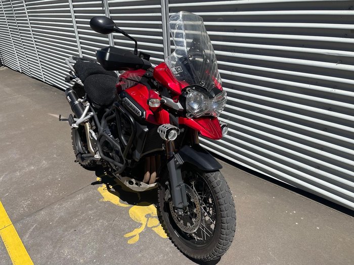 2014 Triumph Tiger Explorer Tiger Red