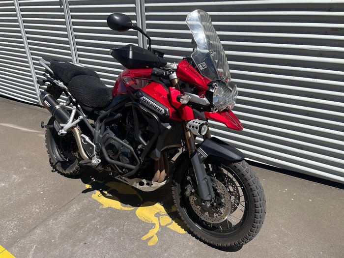 2014 Triumph Tiger Explorer Tiger Red