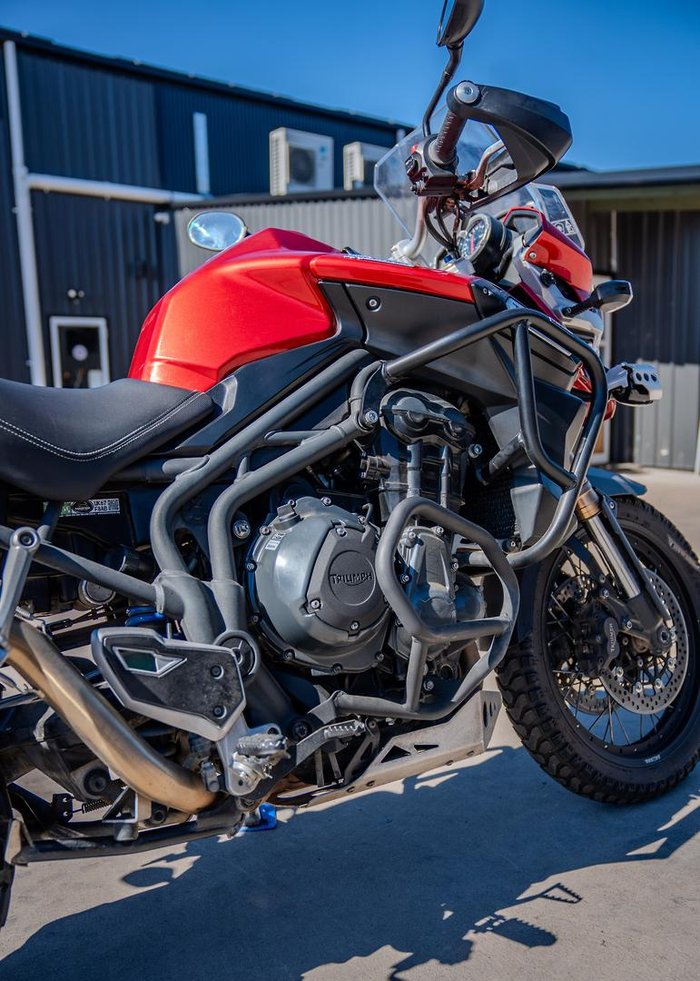 2014 Triumph Tiger Explorer Tiger Red