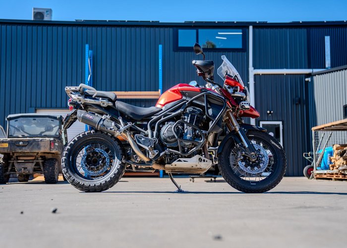 2014 Triumph Tiger Explorer Tiger Red