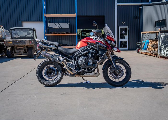 2014 Triumph Tiger Explorer Tiger Red