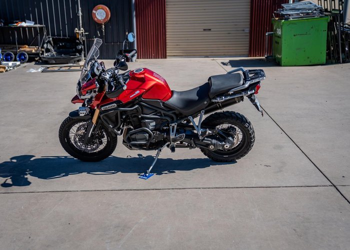 2014 Triumph Tiger Explorer Tiger Red