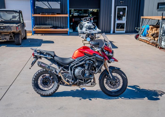 2014 Triumph Tiger Explorer Tiger Red