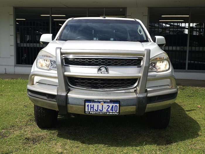 2015 Holden Colorado LS RG MY15 4x2 Summit White