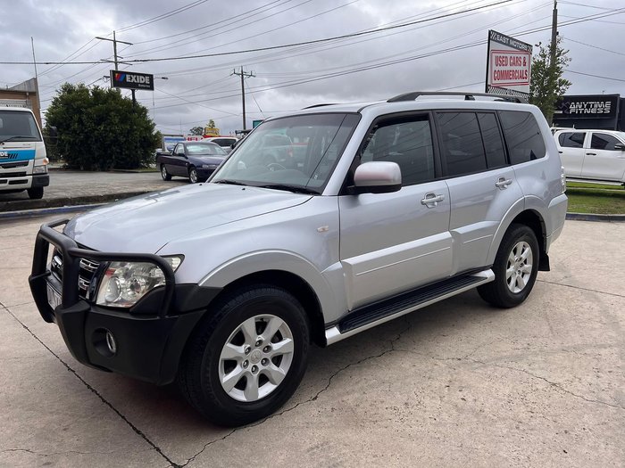 2012 Mitsubishi Pajero GLS NW MY12 4X4 Cool Silver