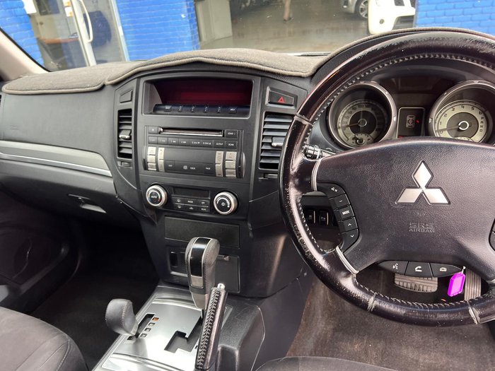 2012 Mitsubishi Pajero GLS NW MY12 4X4 Cool Silver