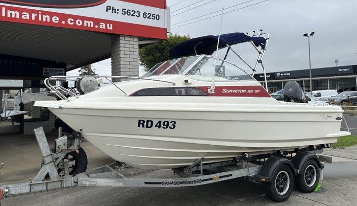 2000 Savage 5.5 SURVEYOR SP HALF CABIN