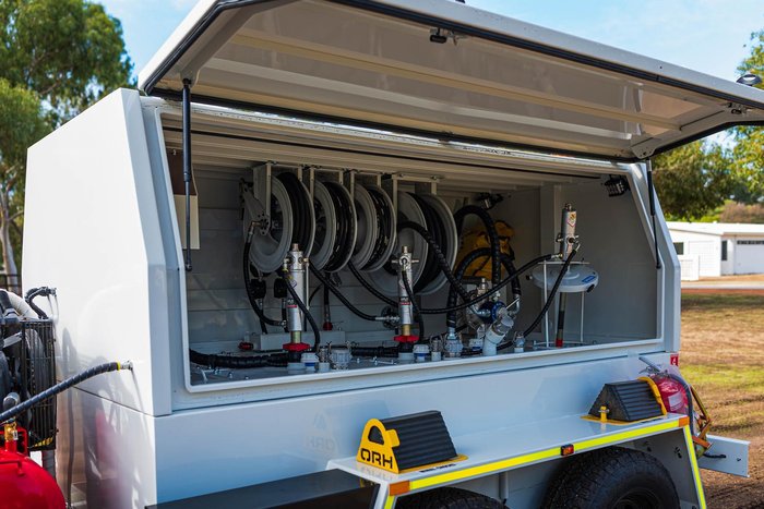 2024 ORH Service Trailer White