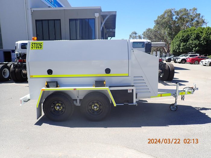 2024 ORH Service Trailer White