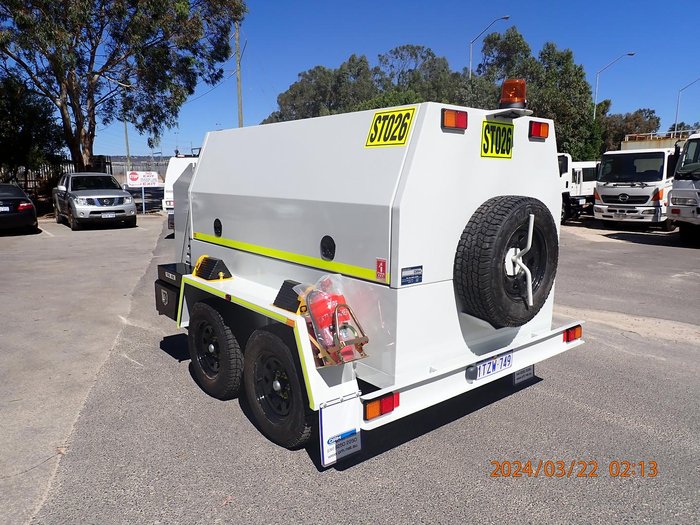 2024 ORH Service Trailer White
