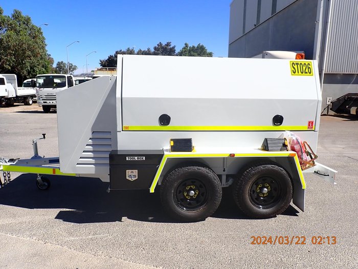 2024 ORH Service Trailer White