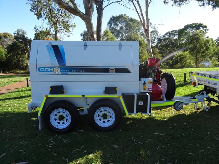 2024 ORH Service Trailer White