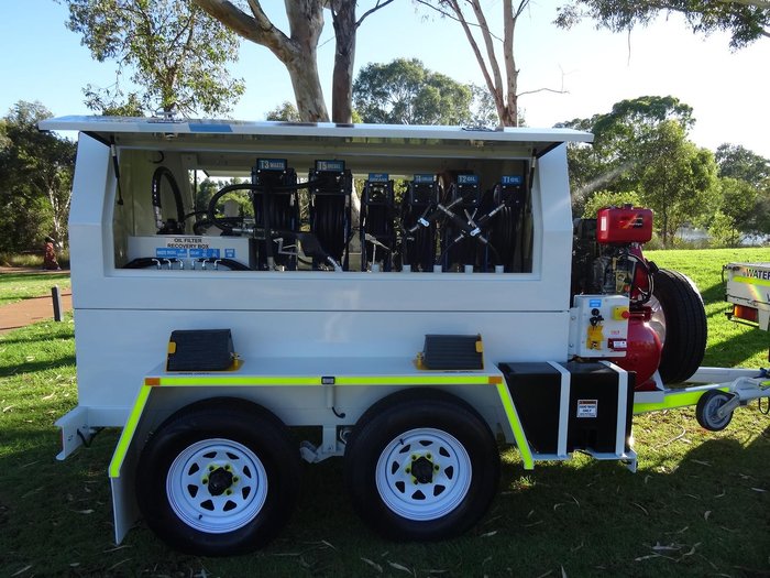 2024 ORH Service Trailer White