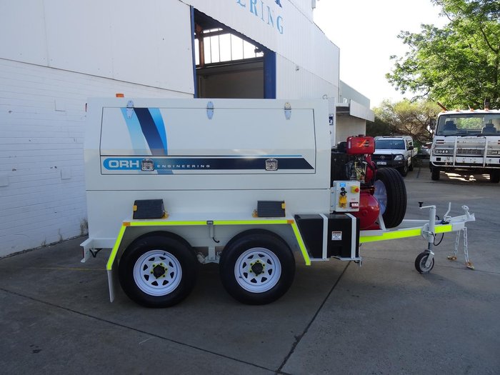 2024 ORH Service Trailer White