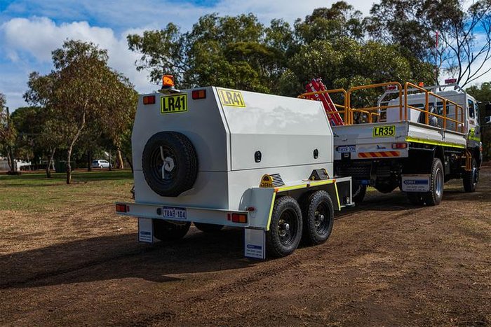 2024 ORH Service Trailer White